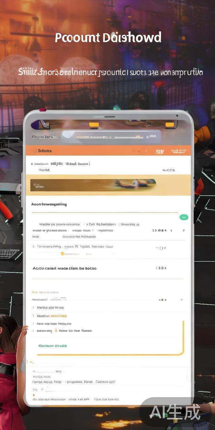 个性化账户设置和社交互动
登录后的个人中心可以进